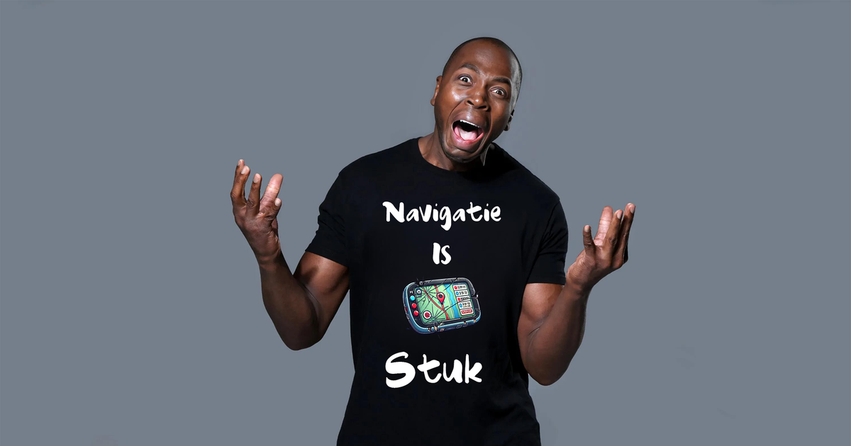 Navigatie is stuk — Steven Brunswijk